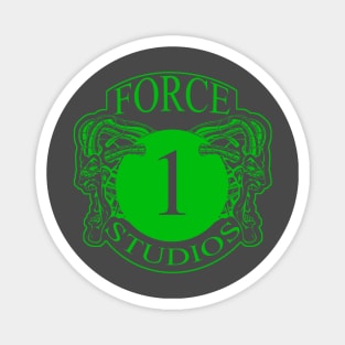 Force 1 Studios Lime Green Line Magnet